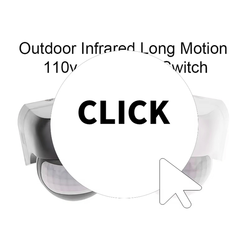 Outdoor Lighting Timer Switch - Super Sale Outdoor Infrared Long Motion