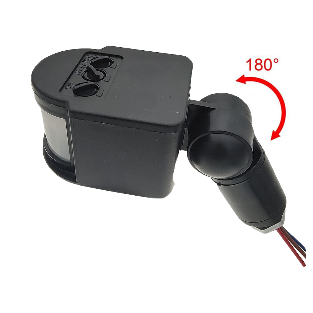 Outdoor Lighting Timer Switch - LED Light Motion Sensor 220V Automatic