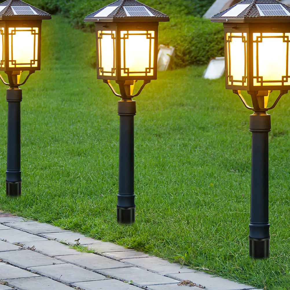Outdoor Lighting Ground Fixtures - 6Pcs Smooth Burr Free ABS Solar