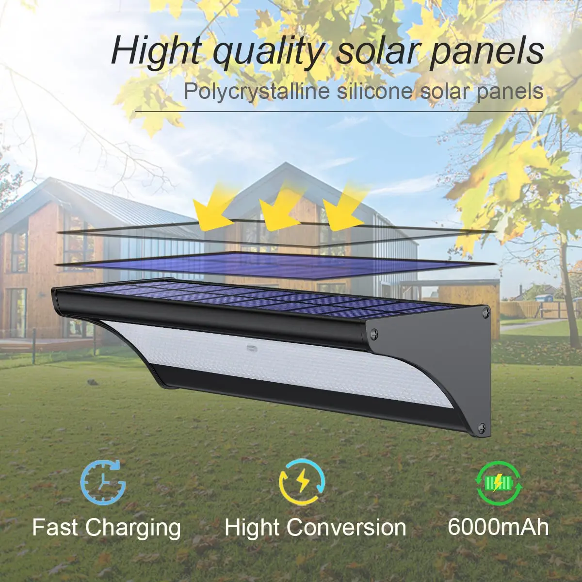 60/48Led Outdoor Solar Wall Li - Outdoor Lighting Experts review and price