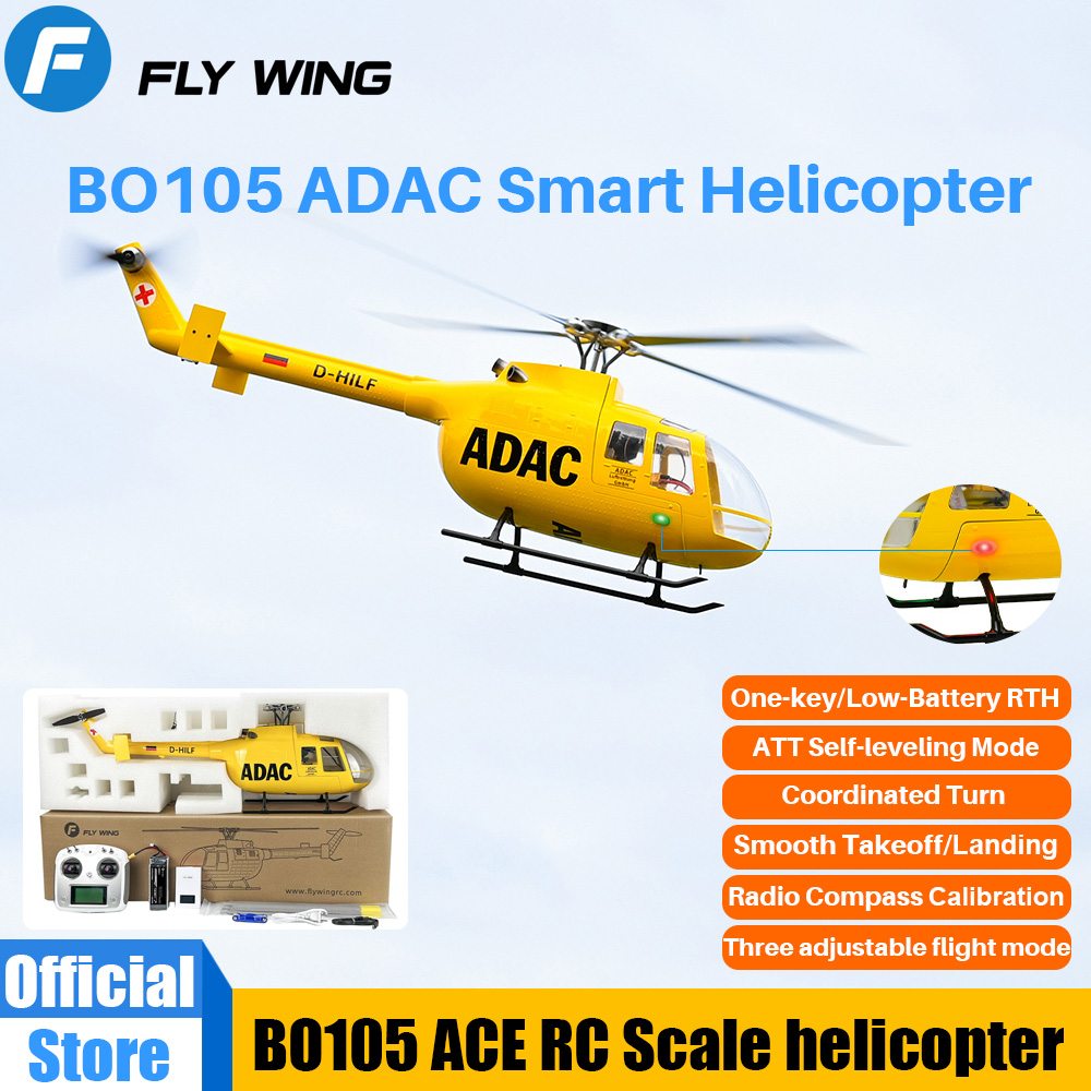 FLY WING BO105 Scale Helicopte - Outdoor Lighting Experts review and price