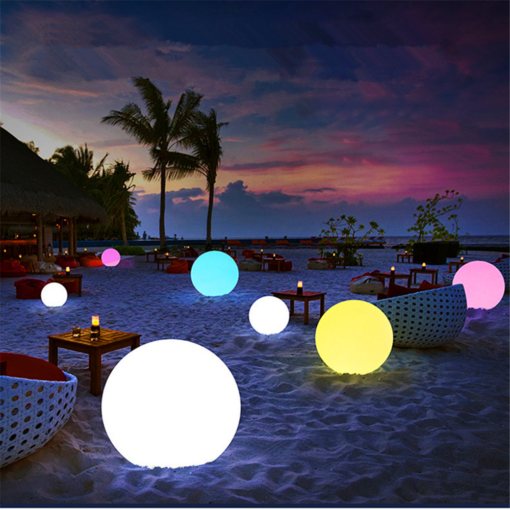 Rechargeable LED Glowing Ball  - Outdoor Lighting For Backyard review and price