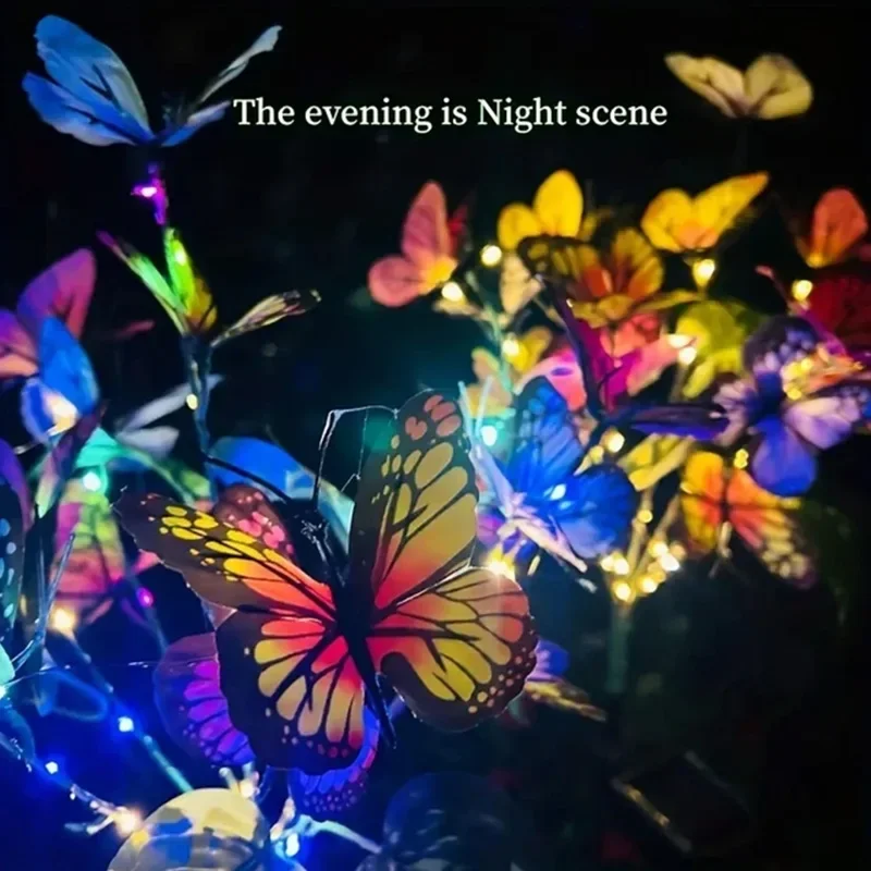 Solar LED Butterfly Garden Lig - Outdoor Lighting For Backyard review and price