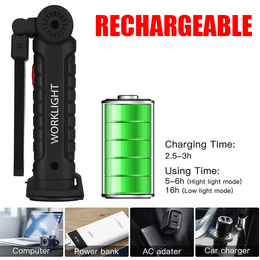 Portable LED Flashlight with M - Outdoor Lighting B&Q review and price