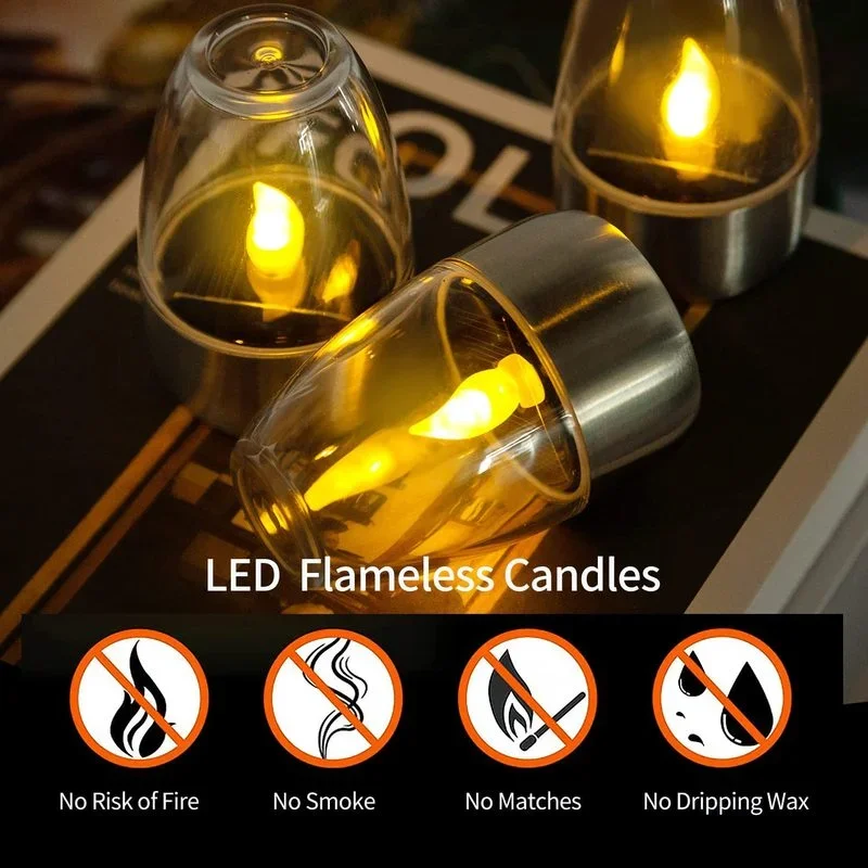 Solar Powered Flameless Candle - Halo Outdoor Lighting review and price