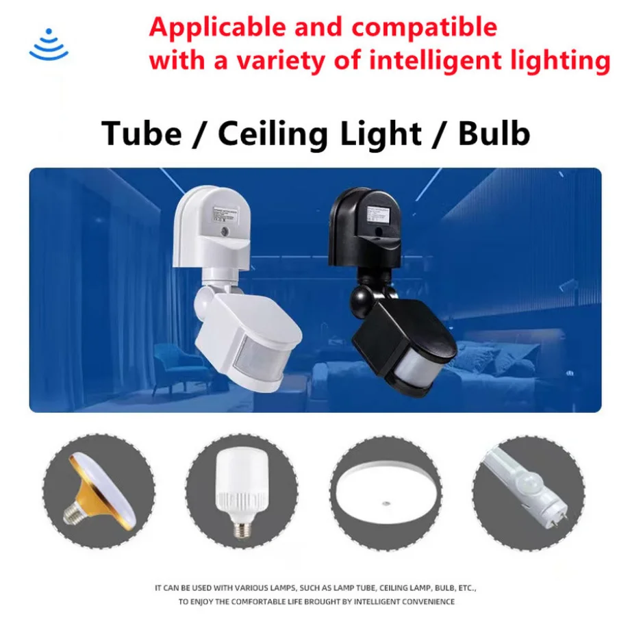 LED Light Motion Sensor 85-265 - Outdoor Lighting Timer Switch review and price