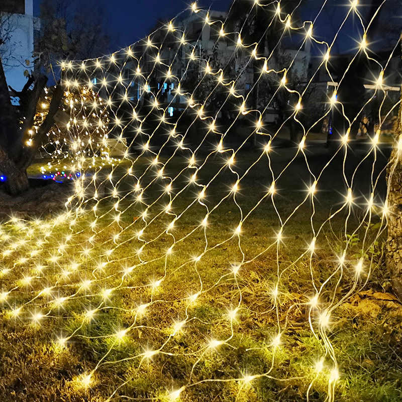 Room Decor Curtain LED Net Mes - Outdoor Lighting Grid Screen review and price