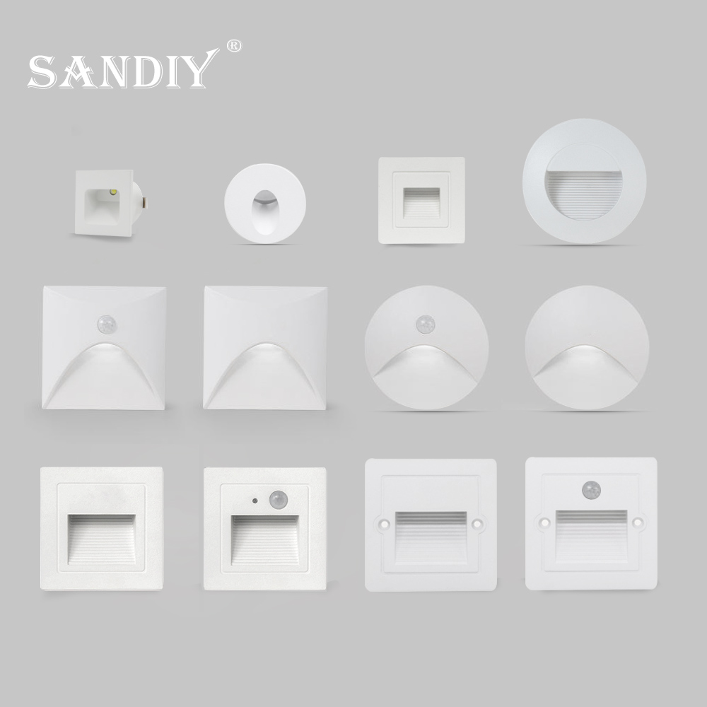 SANDIY Embedded Stair Light Wh - Outdoor Lighting Timer Switch review and price