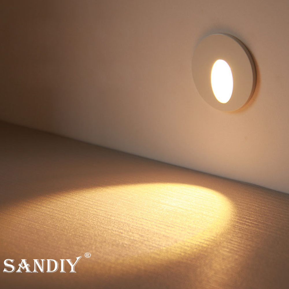 SANDIY Embedded Stair Light Wh - Outdoor Lighting Timer Switch review and price
