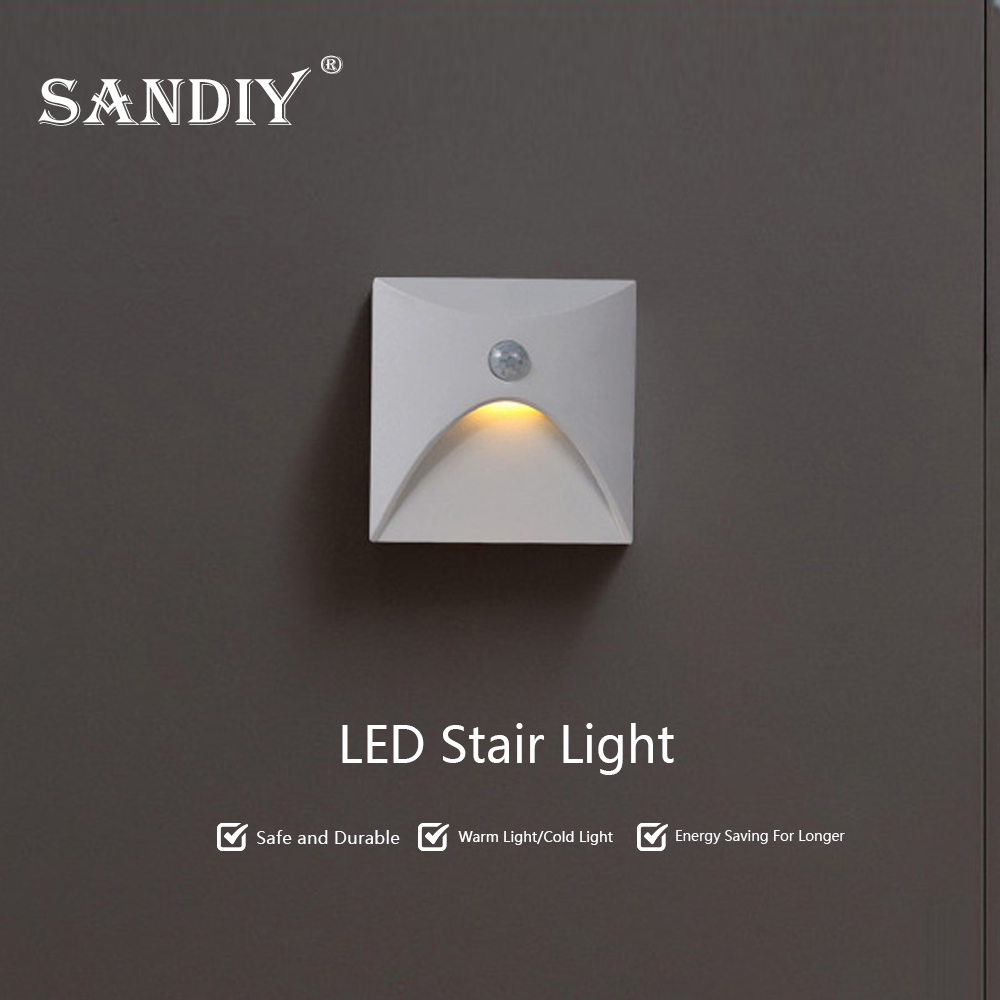 SANDIY Embedded Stair Light Wh - Outdoor Lighting Timer Switch review and price