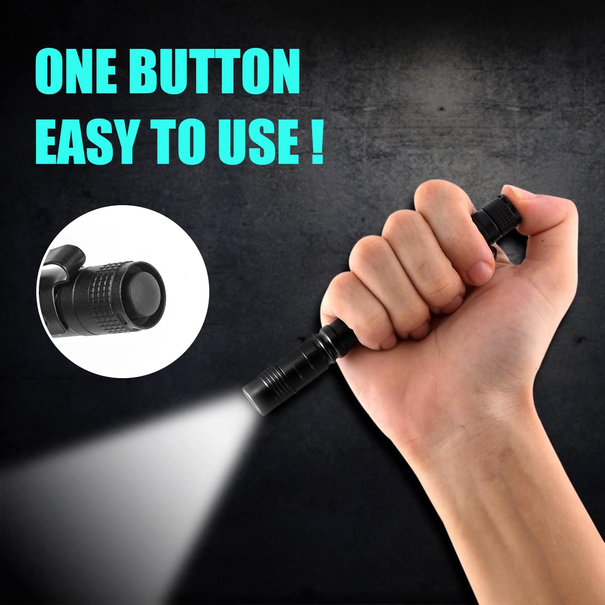 Portable Mini LED Pen Flashlig - Outdoor Lighting B&Q review and price