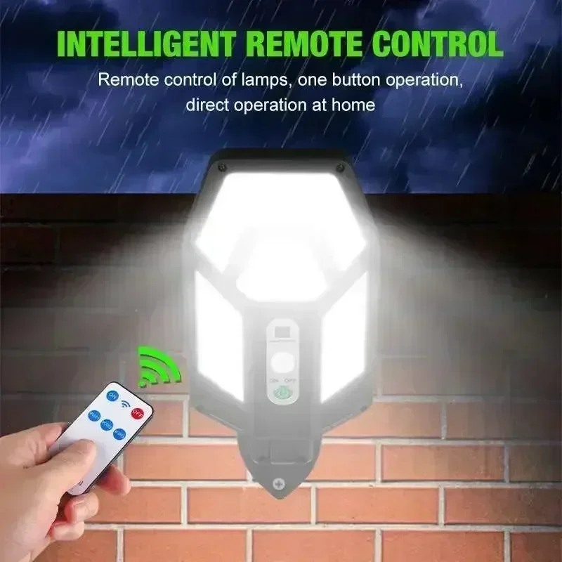 12000LM Powerful Solar Wall La - Outdoor Lighting Experts review and price
