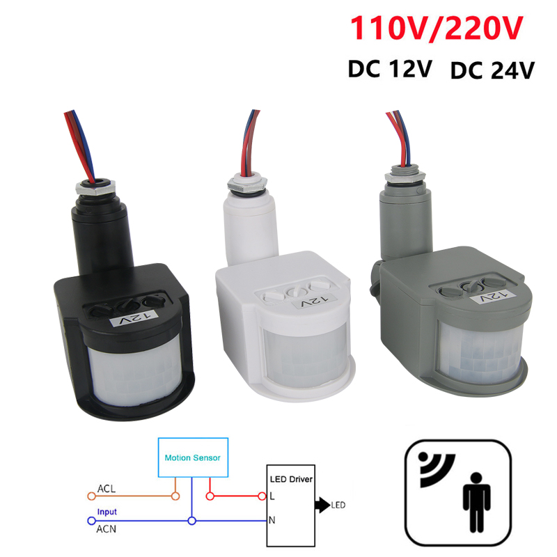 12V Motion Sensor 220V/110V PI - Outdoor Lighting Timer Switch review and price
