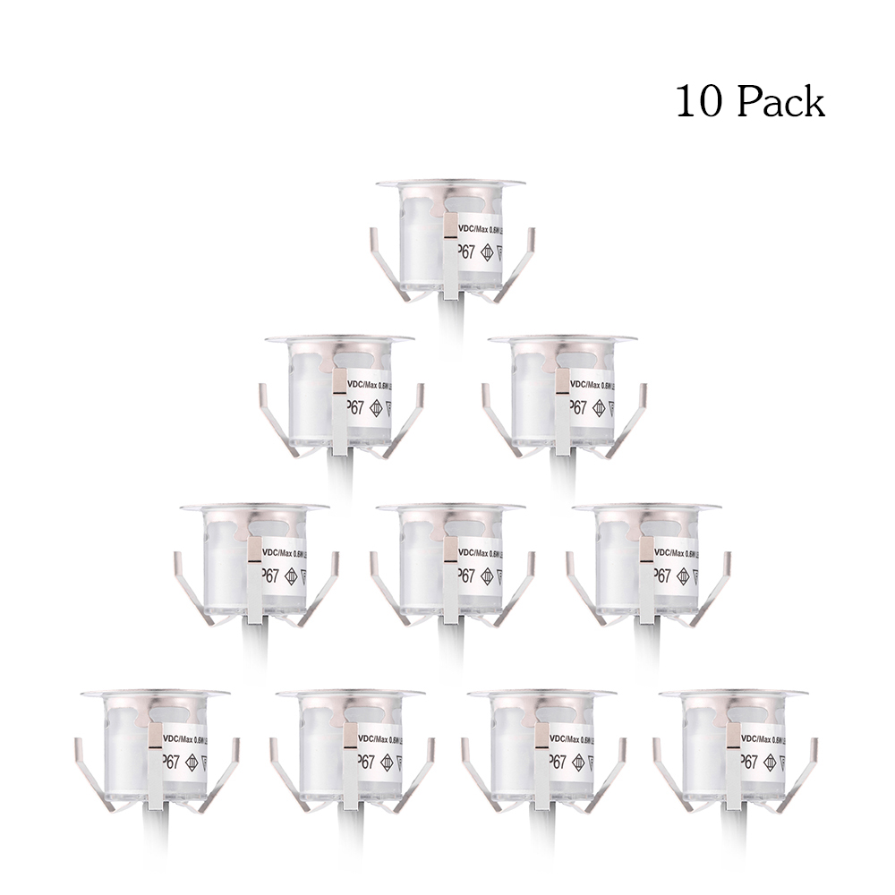 10PCS 32mm LED Deck Lights 0.6 - Outdoor Lighting Recessed review and price