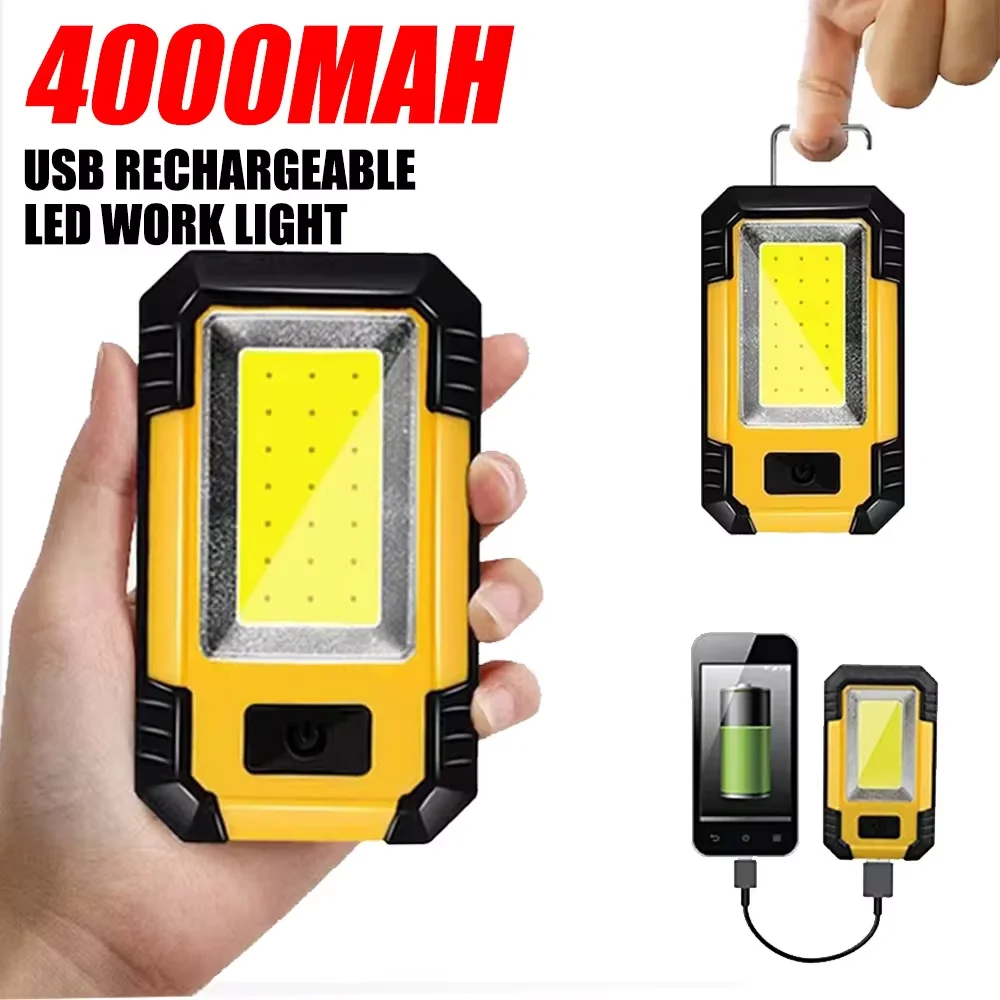 Rechargeable 4000MaH Work Ligh - Outdoor Lighting B&Q review and price