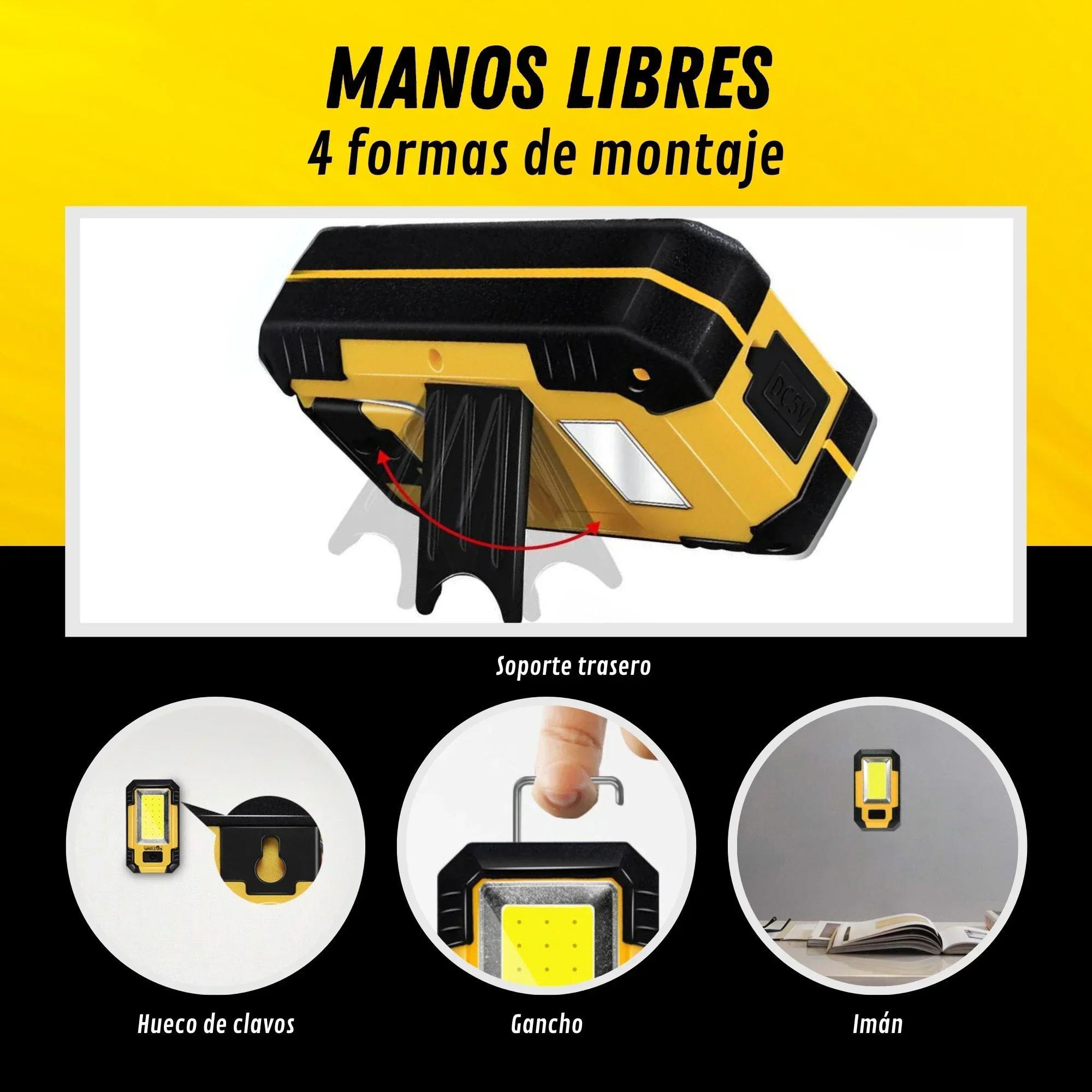 Rechargeable 4000MaH Work Ligh - Outdoor Lighting B&Q review and price