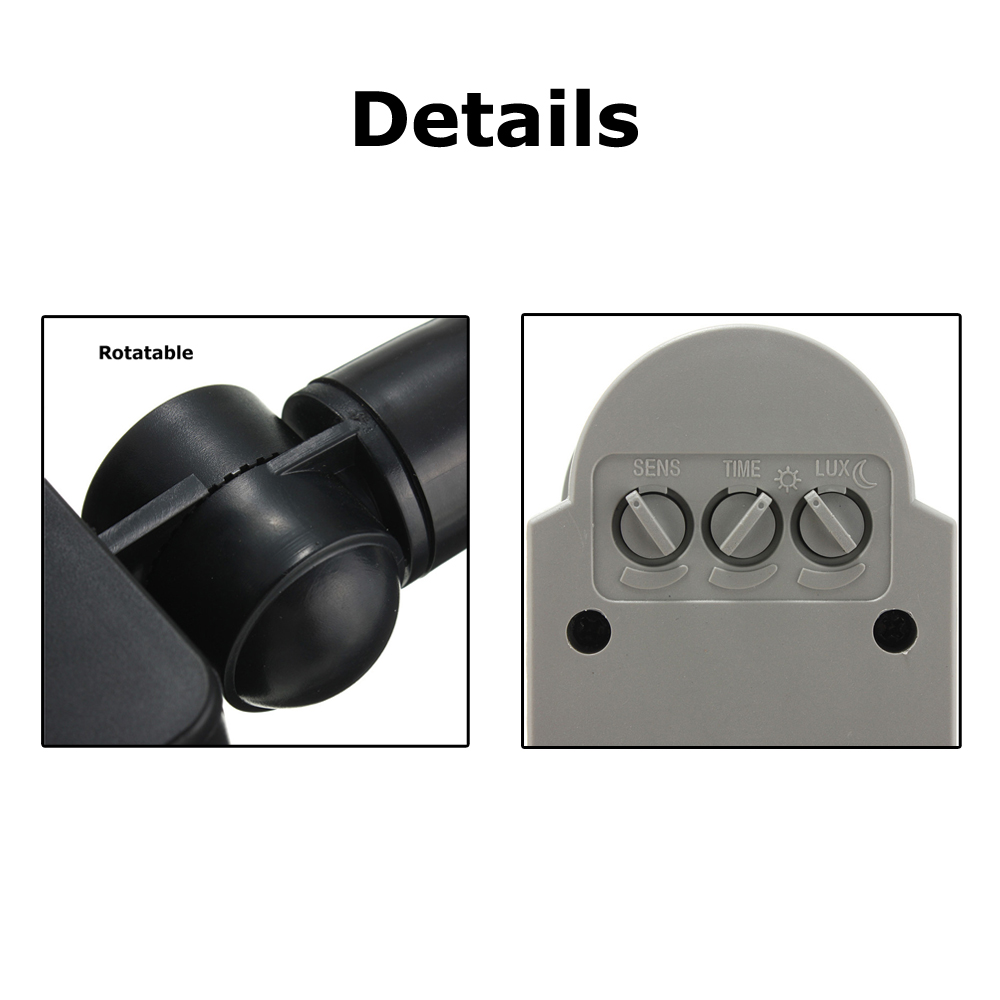 Motion Sensor 220V 12V Motion  - Outdoor Lighting Timer Switch review and price