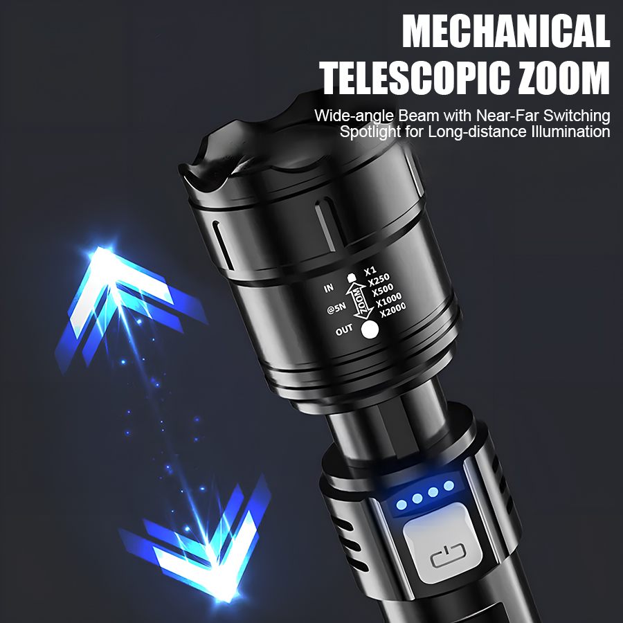 High Power P50 LED Flashlight  - Outdoor Lighting B&Q review and price
