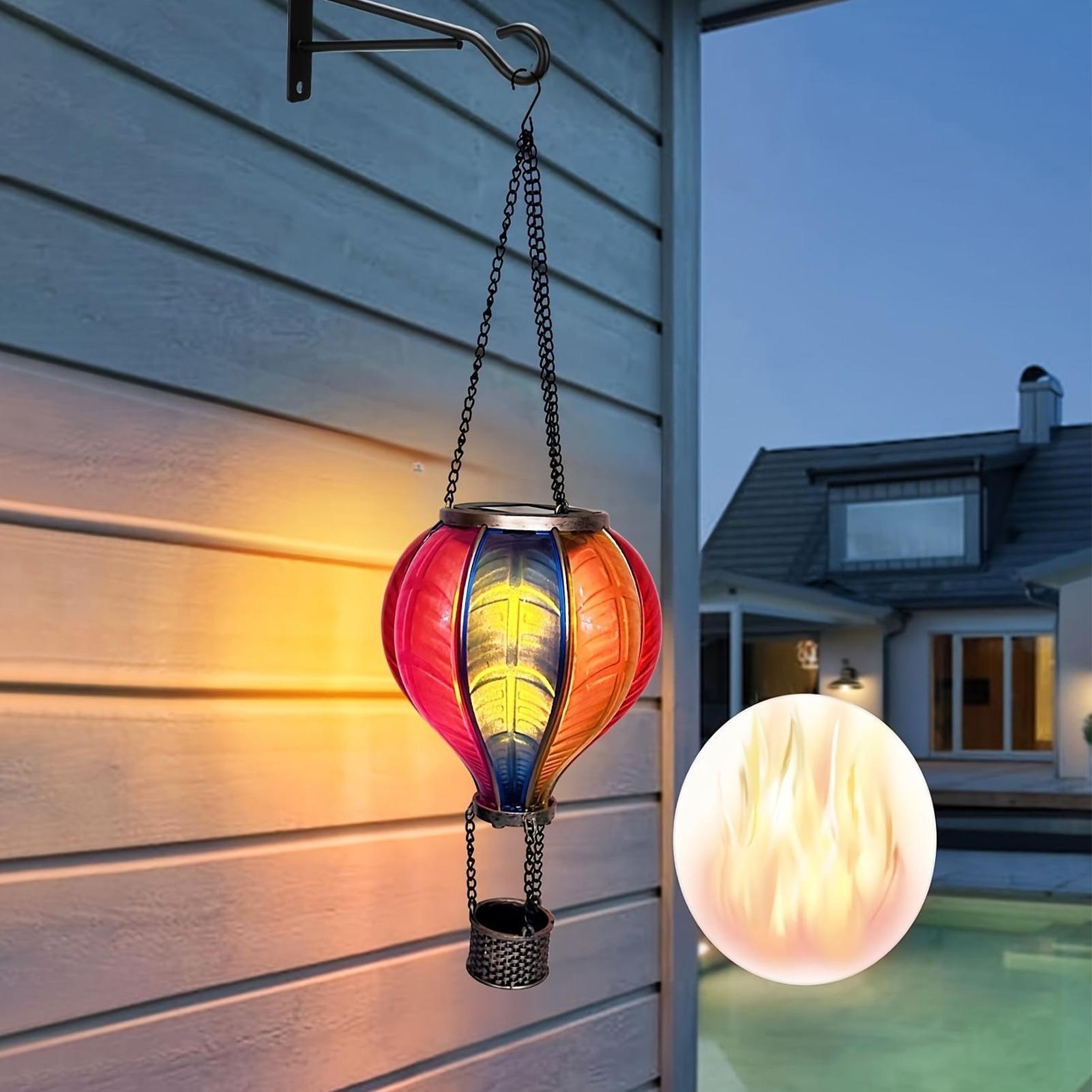 Hot Air Balloon Lanterns Solar - Halo Outdoor Lighting review and price