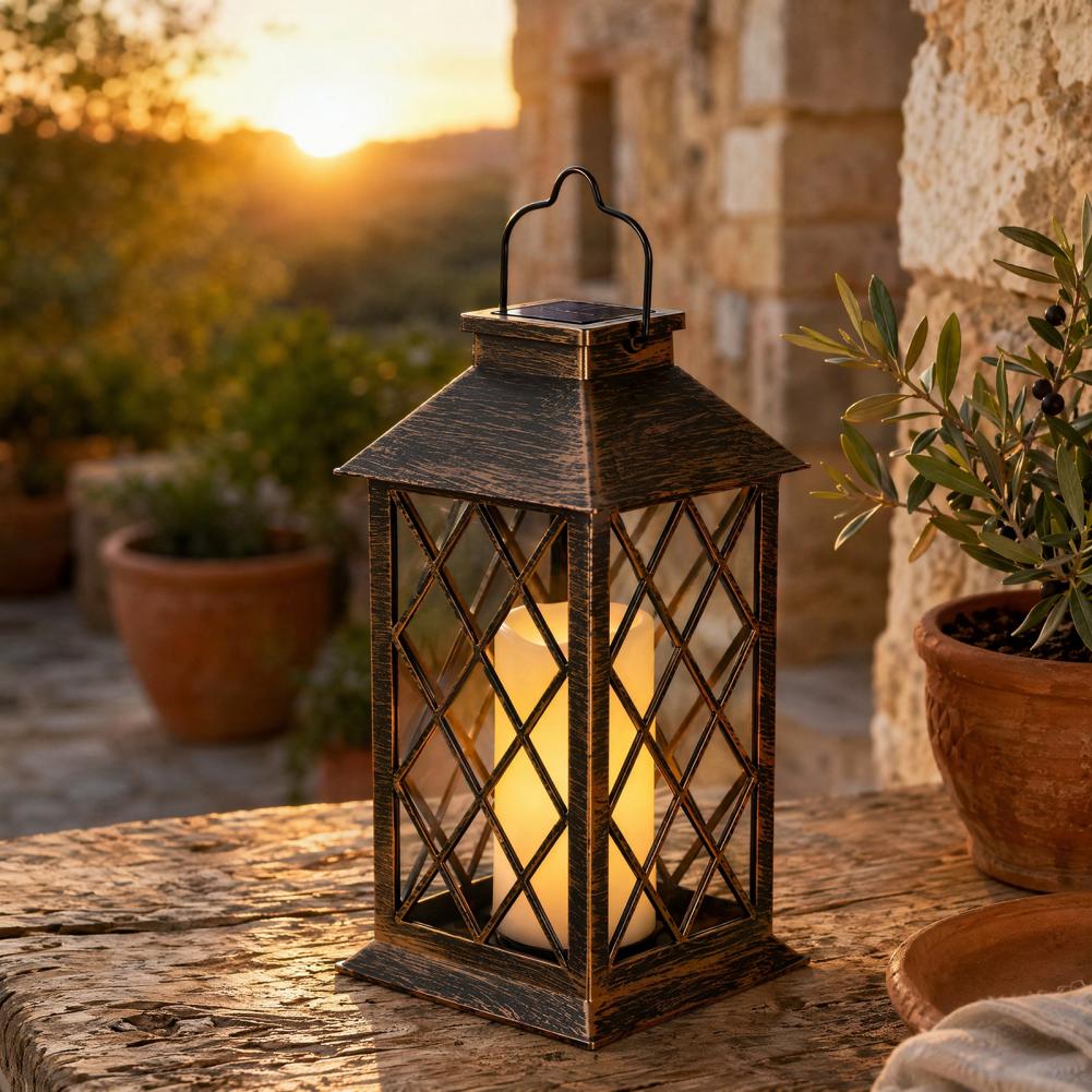 Retro Solar Lantern, Outdoor S - Solar Lantern Hanging review and price