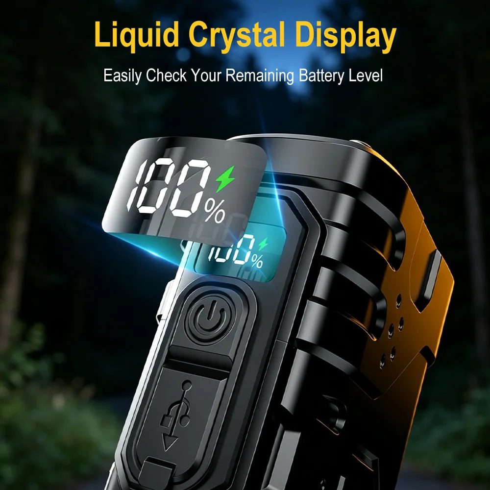 BORUIiT Hand Crank EDC LED Fla - Outdoor Lighting B&Q review and price