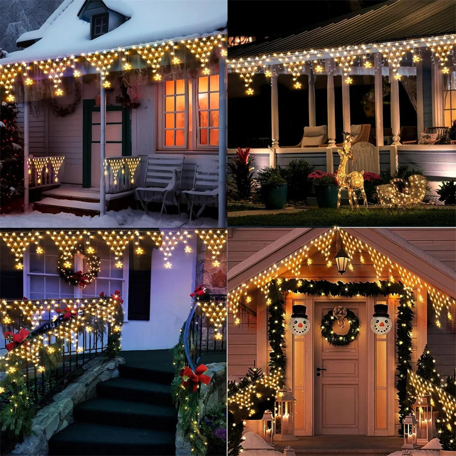 EU/US Plug LED Net Mesh Fairy  - Outdoor Lighting Grid Screen review and price