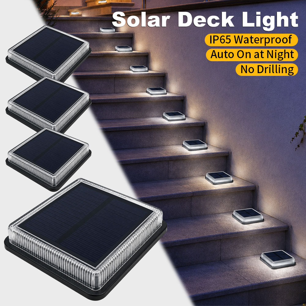Solar Deck Light Outdoor Water - Outdoor Lighting Ground Fixtures review and price