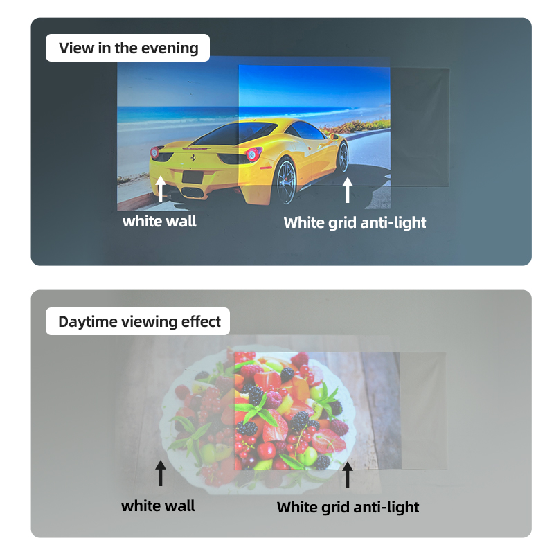 VEIDADZ Projector Screen 60 72 - Outdoor Lighting Grid Screen review and price