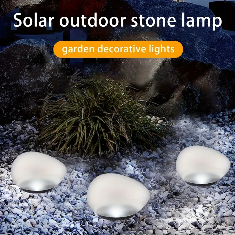 1/2Pack Solar Pebble Lights –  - Outdoor Lighting Experts review and price