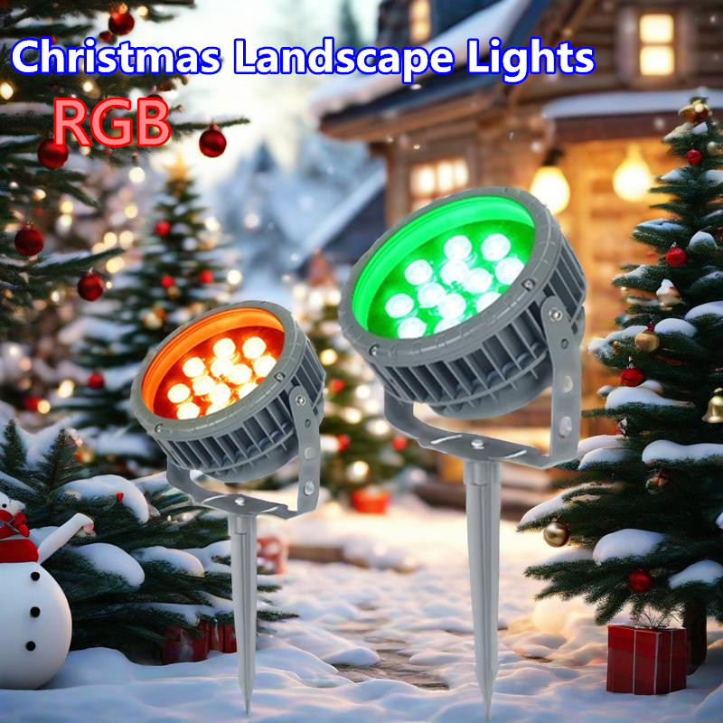 RGB LED Lamp Outdoor Exterior  - Outdoor Lighting Ground Fixtures review and price