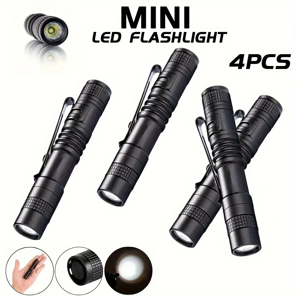1-4PCS Mini Portable LED Pen L - Outdoor Lighting B&Q review and price
