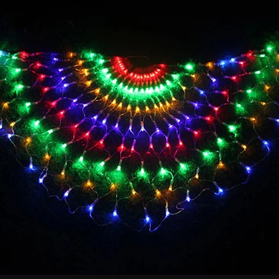 EU/US Plug 3.2*0.6M 420LED 3 P - Outdoor Lighting Grid Screen review and price