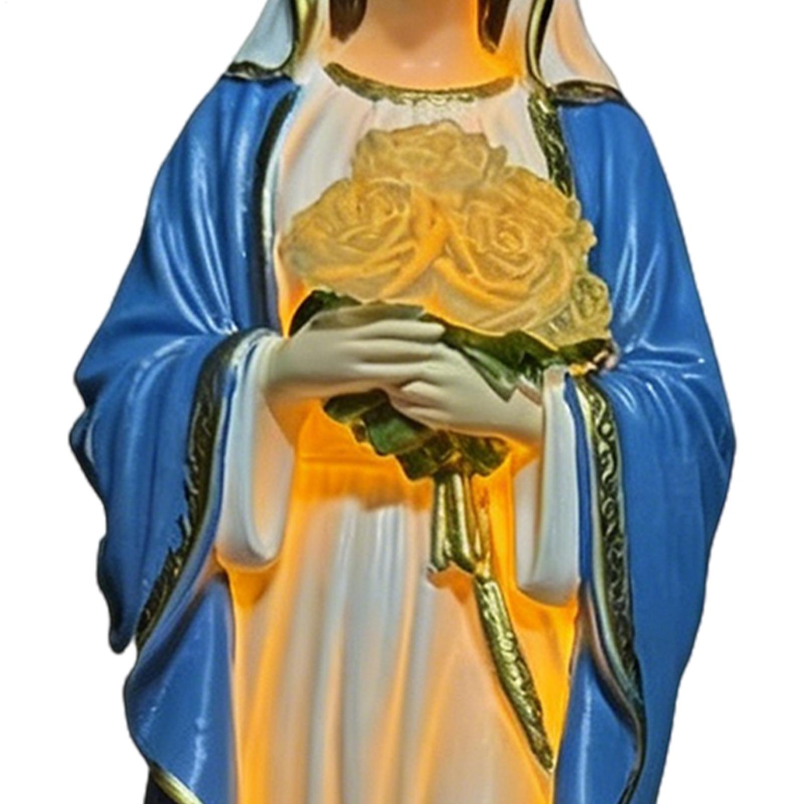 Solar Virgin Mary Statue Outdo - Outdoor Lighting For Backyard review and price
