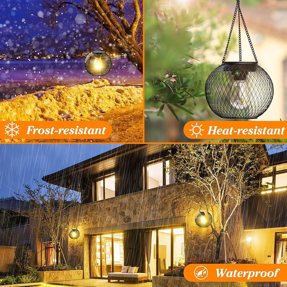 Solar Lantern Lights Hanging R - Outdoor Lighting Grid Screen review and price