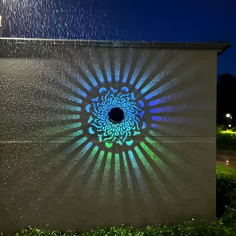 Solar LED Wall Light Mandala P - Solar Lantern Hanging review and price