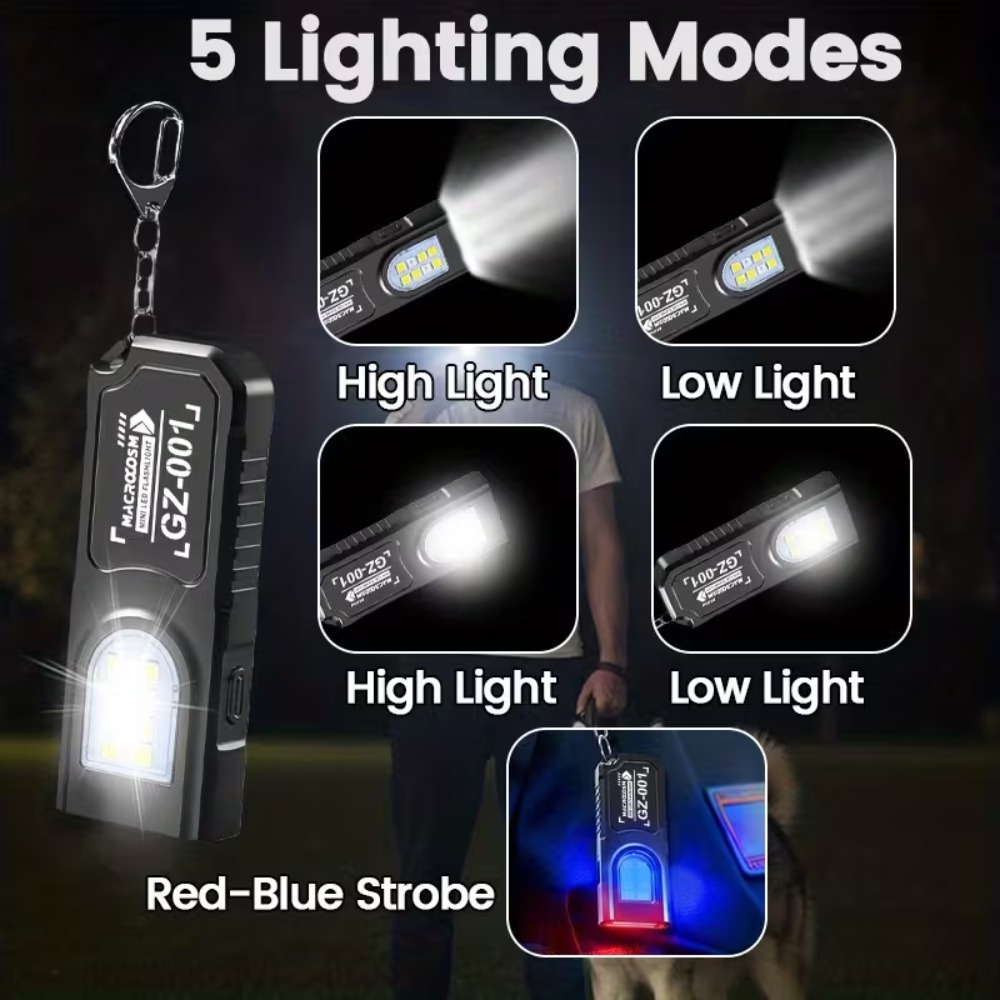 Mini COB LED Keychain Flashlig - Outdoor Lighting B&Q review and price